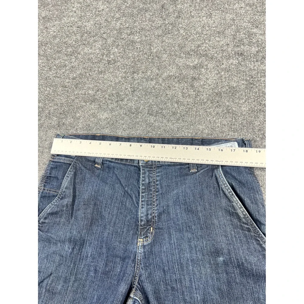 Carhartt Flame Resistant Carpenter Jeans Mens 38x30 Blue CAT2 290-83 Dark Wash